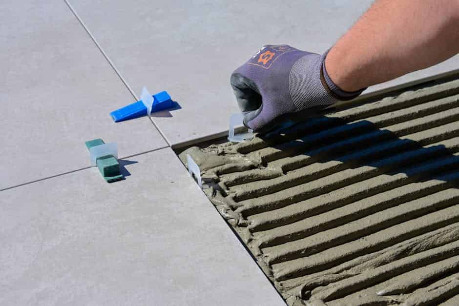 Carrelage et revêtements pour chantier