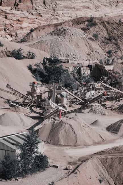 Sable et granulats de construction