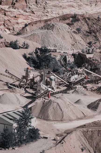 Sable et granulats de construction